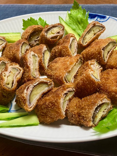 A picture of Super Juicy Eggplant Pork Cutlets.