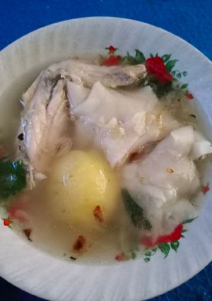 Foto resep Pangsit Rebus isi Ayam