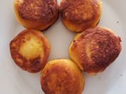 Una foto de restos de pure