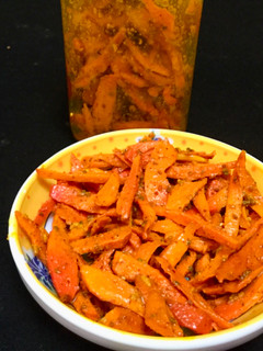 A picture of Raw Turmeric Pickle.