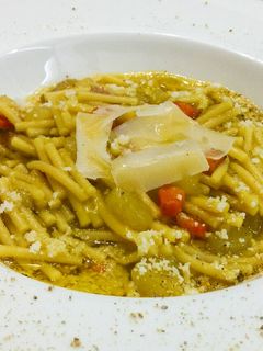 Una foto de Sopa de patata a la romana