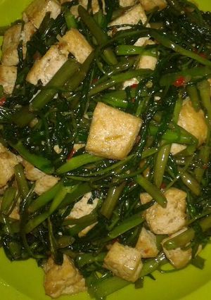 Foto resep Tumis tahu kangkung