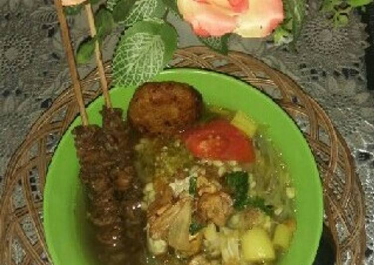 Bagaimana Menyiapkan Soto ayam pak No🐓, Bikin Ngiler