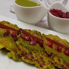 A picture of Broccoli fritters.