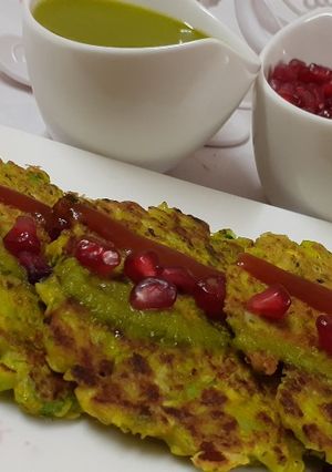 A picture of Broccoli fritters.