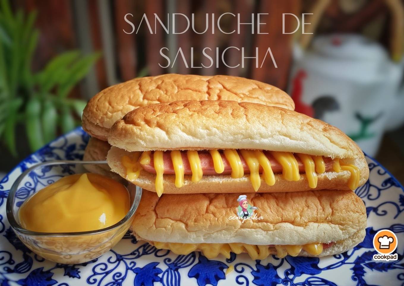 Sandwiche de Salcicha (Anjing Panas di Sao Tome) Sao Tome dan Principe