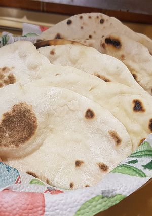 Naan kenyér recept fotója