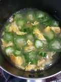 Sayur oyong & telur