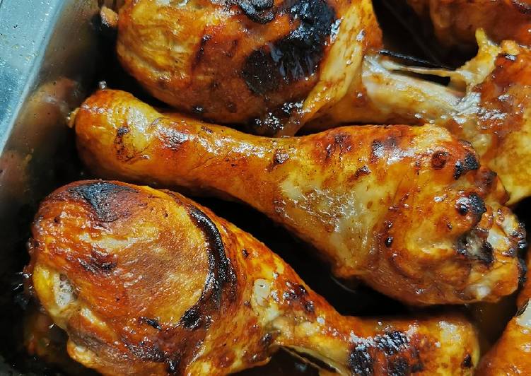 Pilons de poulet au four 🍯