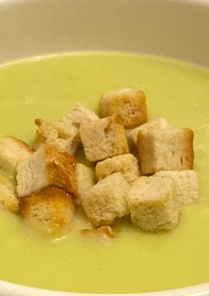 Una foto de Crema de calabacín con Thermomix