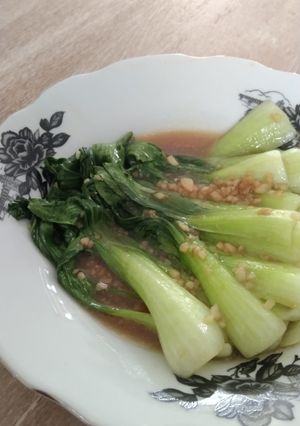 Foto resep 84. Tumis Pakcoy Bawang Putih