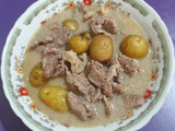 Daging Kentang Kuah Santan