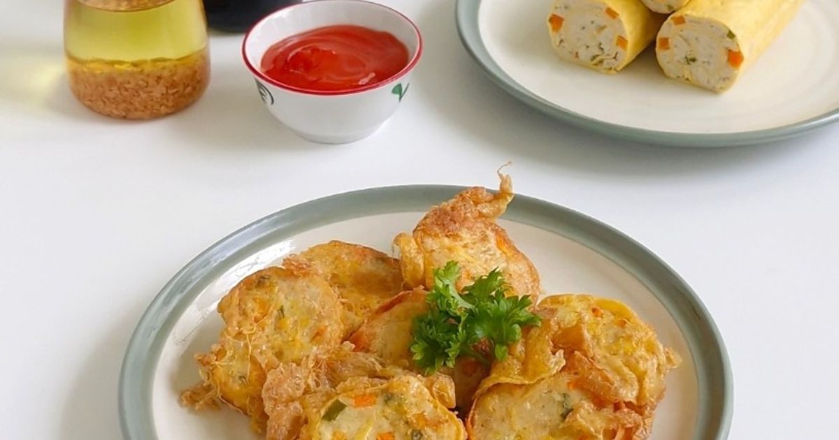 Rolade Ayam Tahu Goreng