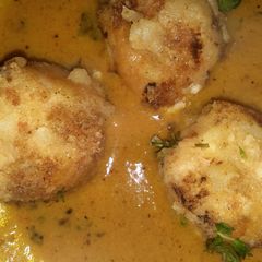 A picture of Malai kofta.