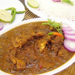 A picture of Kasuri Mutton Masala.