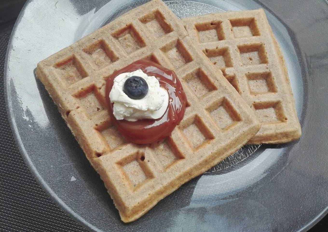 Waffles integrales ❤😊