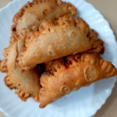 A picture of Mawa Gujiya.