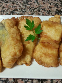 Una foto de Filetes de merluza rebozados