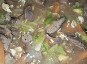 Gambar capcay daging chinese