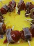 Tomates cherrys en almíbar con anchoas