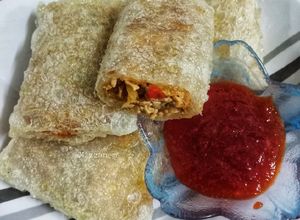 Gambar Crispy Rice Paper Dumplings