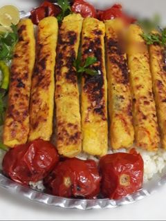 عکسی از دستور کباب کوبیده مرغ