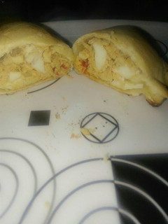 Una foto de Relleno de pollo para empanadas en microondas súper express