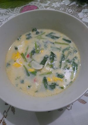 Foto resep Sayur bobor sawi telur
