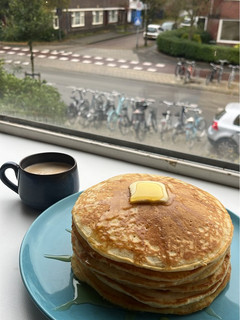 A picture of Sunday Pancakes 🥞.