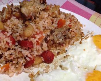 Without Fail Make Recipe Tasty Breakfast Fried Rice using Leftovers leftover ideas Savory Delicious