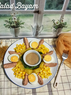 Foto resep Salad Bayam