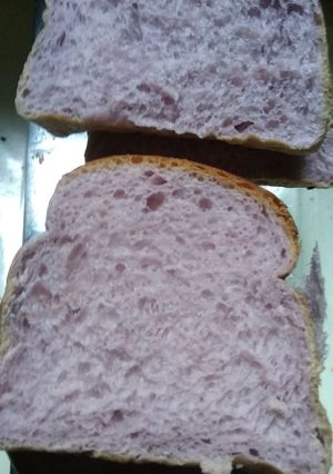 Foto resep Roti ungu lembut (KSB)