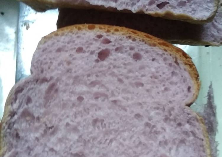 Resep: AppetizingRoti ungu lembut (KSB)