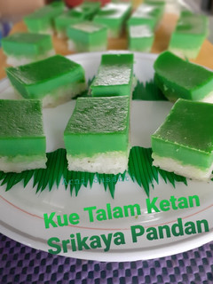 Foto resep 77.Kue Talam Ketan Srikaya Pandan