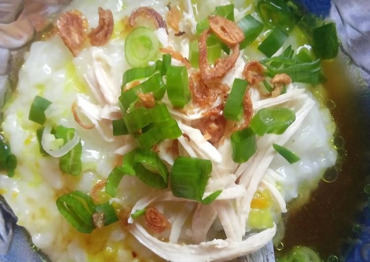 Resep Mudah Bubur ayam favorit suami Mantul Banget