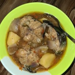 A picture of Catfish peppersoup.