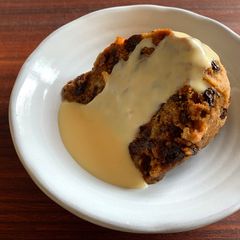 A picture of Livingston’s Family Christmas Pudding.