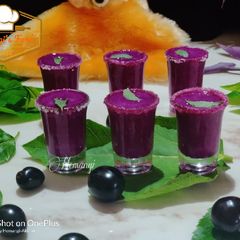 A picture of Jamun Shots.