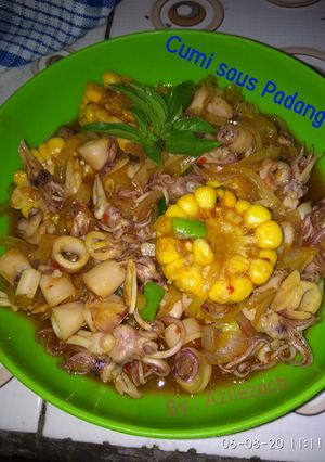 Foto resep Cumi saus Padang