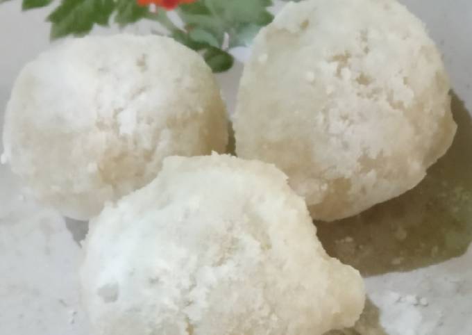 Resep: Donat ketan, Jajanan tradisional Korea jaman dulu. Gampang Bunda Pasti Bisa