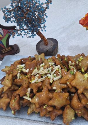 صورة لوصفة حلى نجوم السعادة