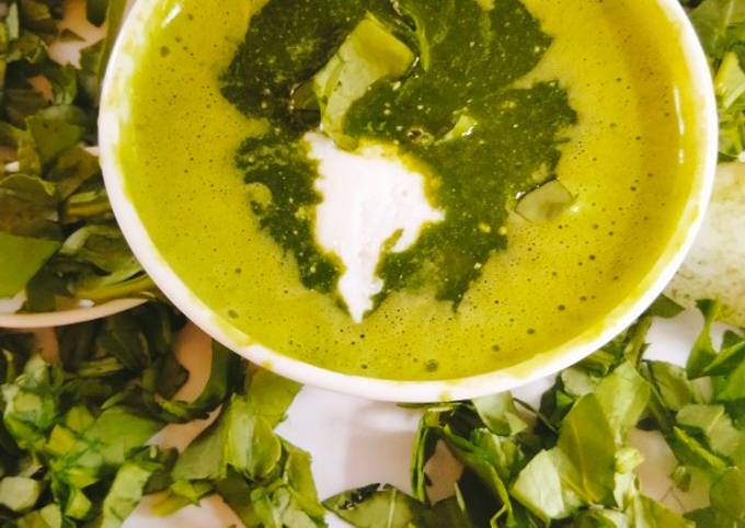 Recipe of Any-night-of-the-week Creamy Spinach Soup - Easy Recipes for Beginners