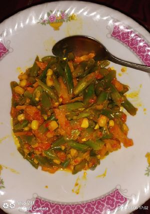 Foto resep Tumis buncis bumbu kuning