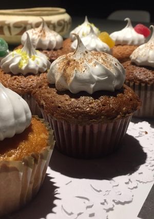 Una foto de Cupcakes de yogurt