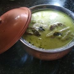 A picture of Curd curry(dahi ki Kadhi).