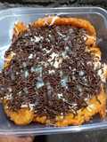 Pisang coklat keju balut tepung panir