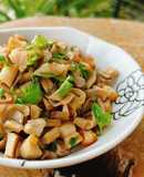 Nấm bào ngư ram mặn cho bé