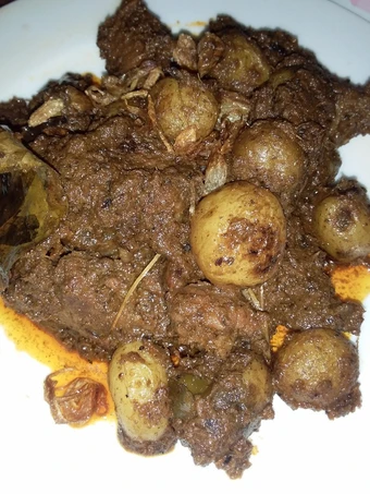Langkah Gampang Menyiapkan Resep Rendang daging kentang yang Lezat Anti Ribet, Mantap Sekali