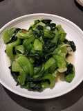 Boiled Bok choy in Oyster Sauce