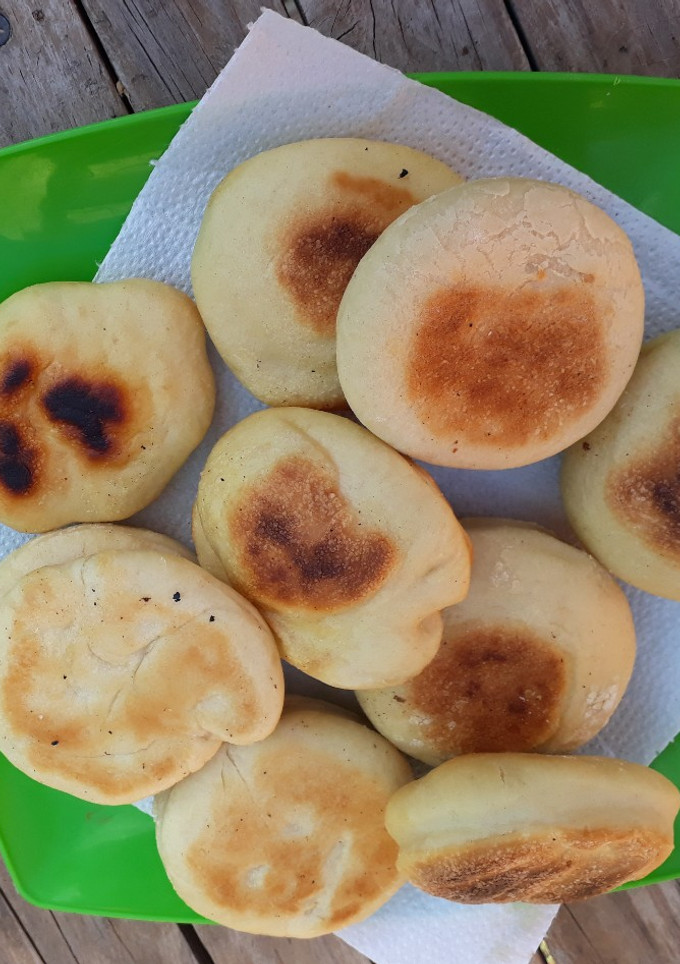 Una foto de Pan sin horno súper rápidos y ricos
